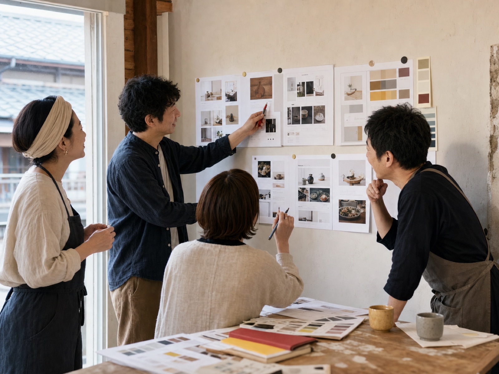 アイデアを共有し、実現までの道筋を一緒に考える